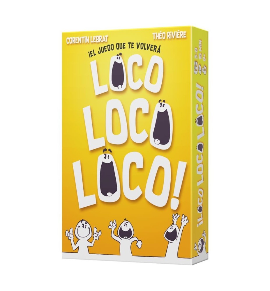 Juego De Mesa ¡loco Loco Loco! Pegi 8