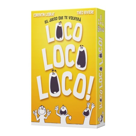 Juego De Mesa ¡loco Loco Loco! Pegi 8