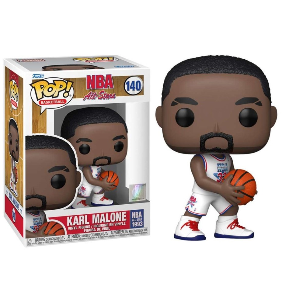 Funko Pop Deportes Nba Karl Malone White All - Star Uni 1993 59371