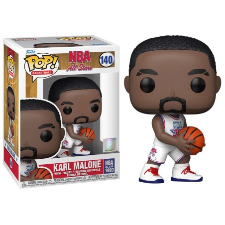 Funko Pop Deportes Nba Karl Malone White All - Star Uni 1993 59371