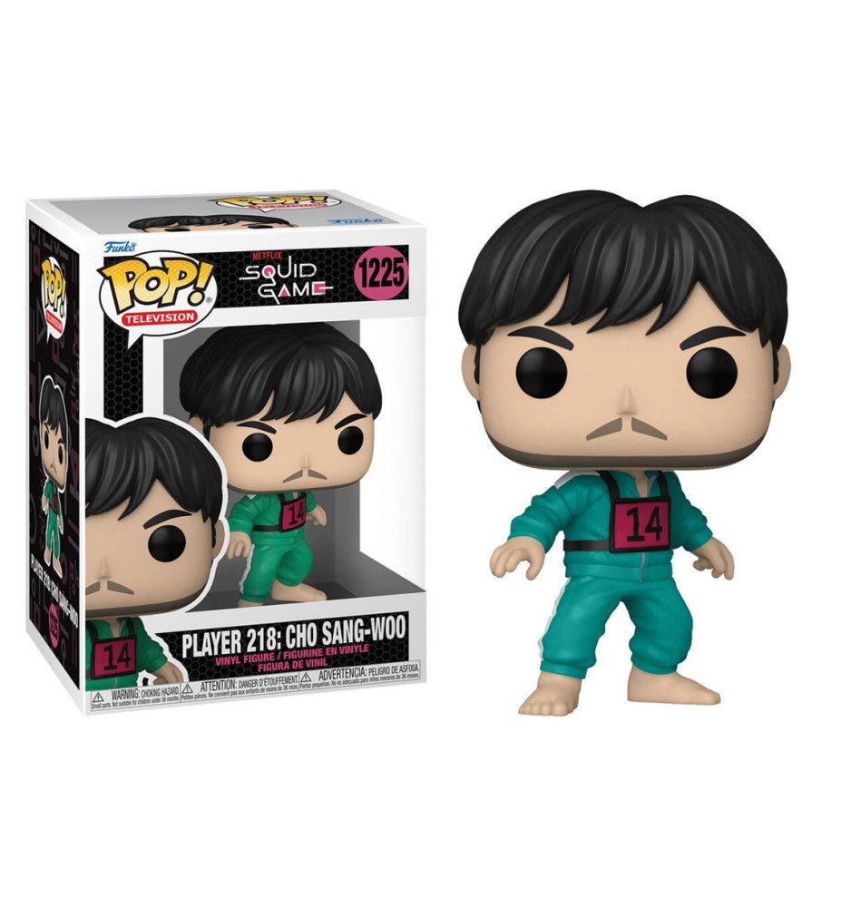 Funko Pop Series Tv El Juego Del Calamar Jugador 218: Sang - Woo 64798