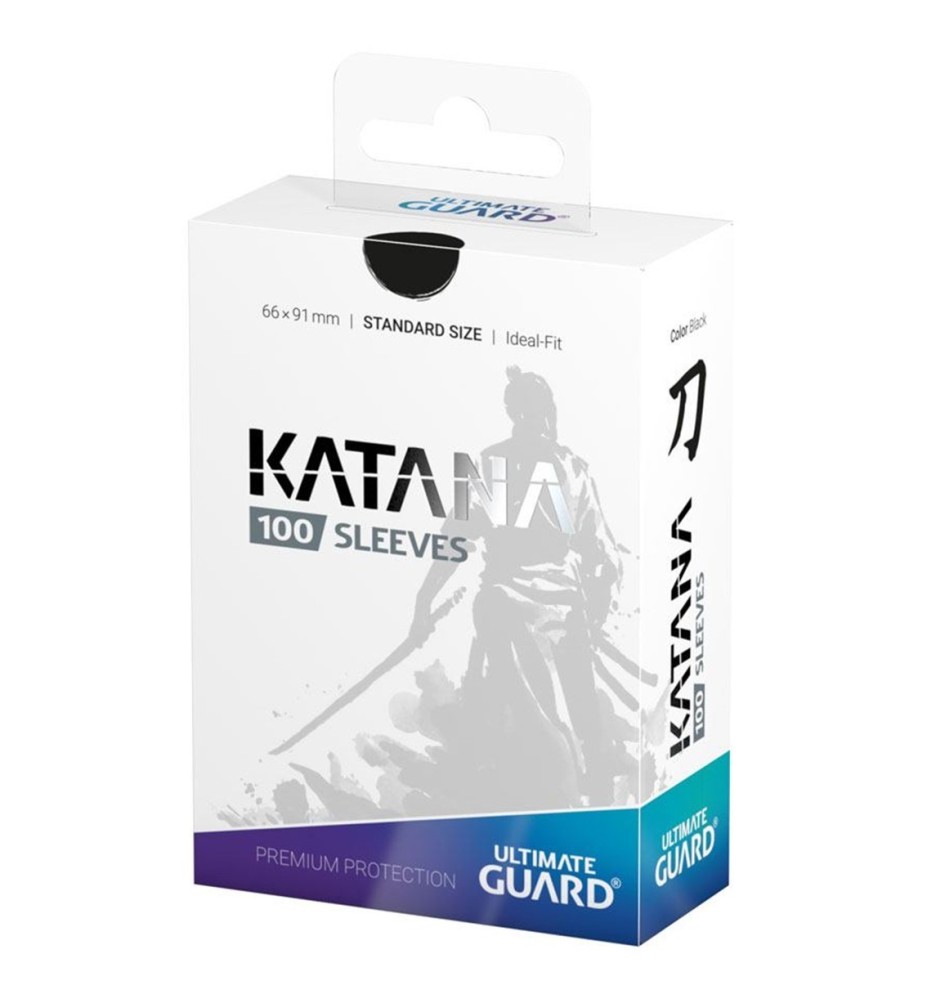 Fundas Ultimate Guard Katana Sleeves Tamaño Estándar Negro