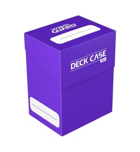 Caja De Cartas Ultimate Guard Deck Case 80+ Tamaño Estándar Violeta