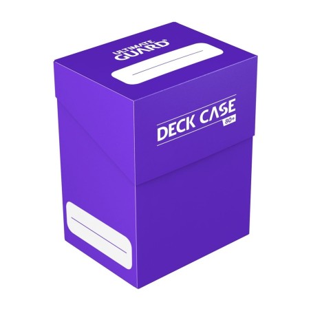 Caja De Cartas Ultimate Guard Deck Case 80+ Tamaño Estándar Violeta