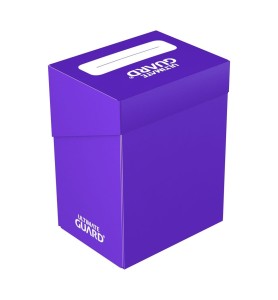 Caja De Cartas Ultimate Guard Deck Case 80+ Tamaño Estándar Violeta