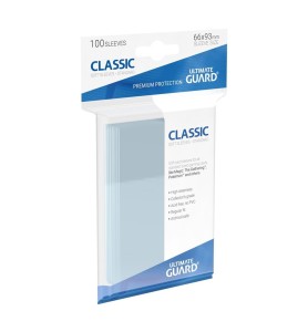 Fundas Transparentes De Cartas Ultimate Guard Classic Soft Tamaño Estándar (100)