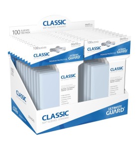 Fundas Transparentes De Cartas Ultimate Guard Classic Soft Tamaño Estándar (100)