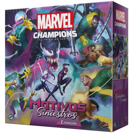 Juego De Mesa Marvel Champions Motivos Siniestros Pegi 14