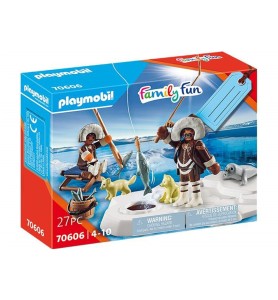 Playmobil Family Fun Esquimales De Pesca