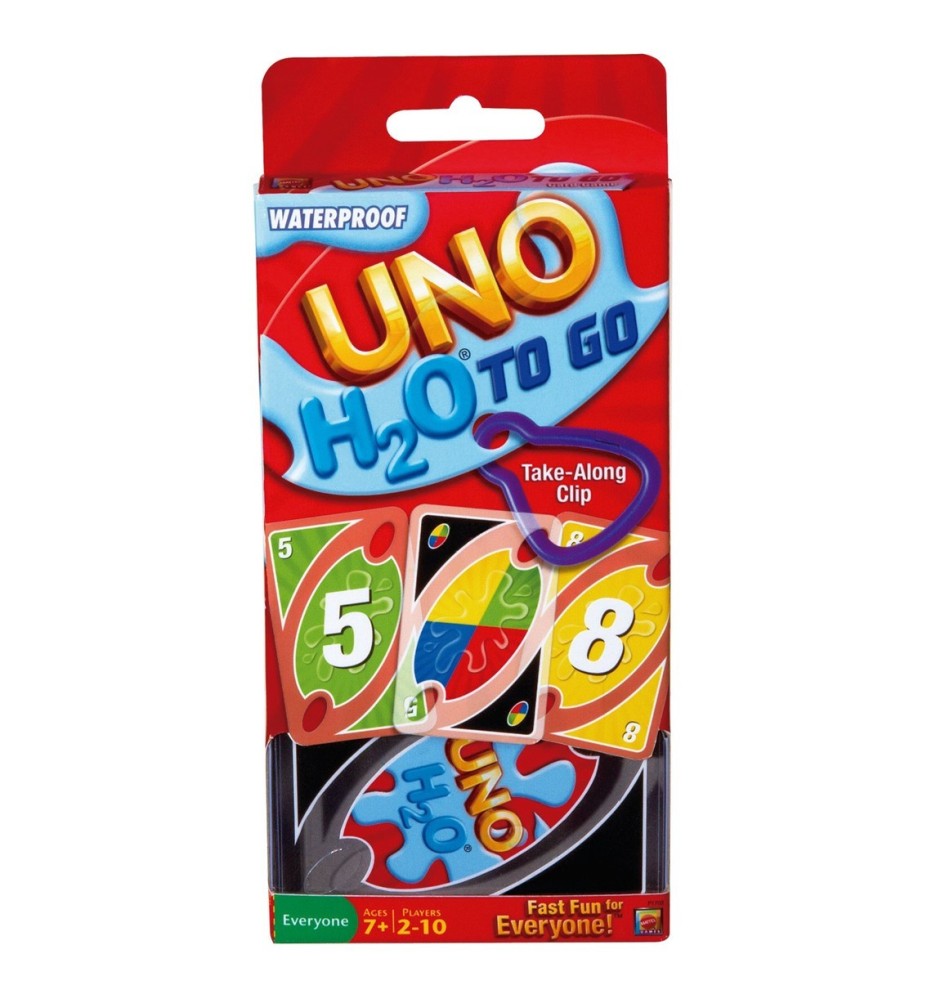 Juego Mattel Games Uno H2o To Go Pegi 6