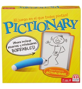 Juego Mattel Games Pictionary Original En Castellano Pegi 8