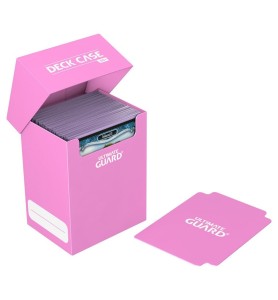 Caja De Cartas Ultimate Guard Deck Case 100+ Tamaño Estándar Fucsia