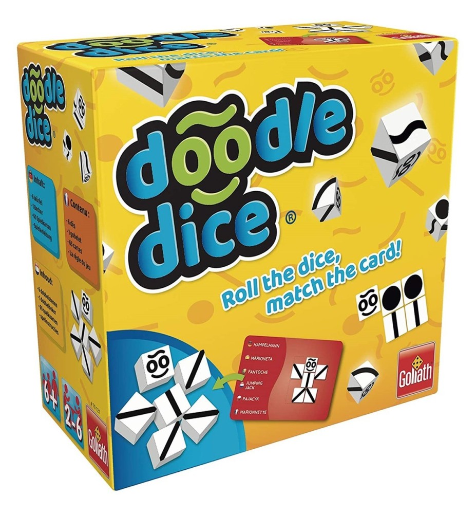 Juego De Mesa Doodle Dice Pegi 6