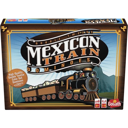 Juego De Mesa Mexican Train Dominoes Pegi 6