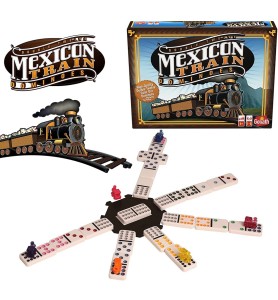 Juego De Mesa Mexican Train Dominoes Pegi 6