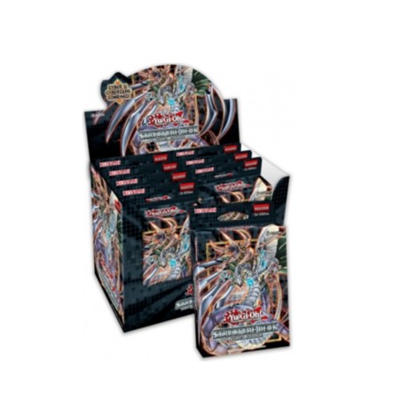 Caja De Sobres De Cartas Yu - Gi - Oh Cyber Strike Unlimited Reprint 8 Sobres Inglés