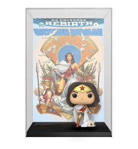 Funko Pop DC Comics Portada Comic Wonder Woman 80th Wonder Woman Rebirth En El Trono 55010