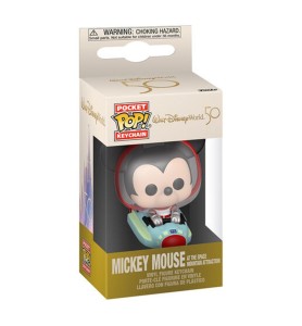 Funko Pop Keychain Llavero Disney 50th Aniversario Walt Disney Mickey Cohete Espacial 60392