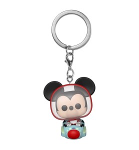 Funko Pop Keychain Llavero Disney 50th Aniversario Walt Disney Mickey Cohete Espacial 60392