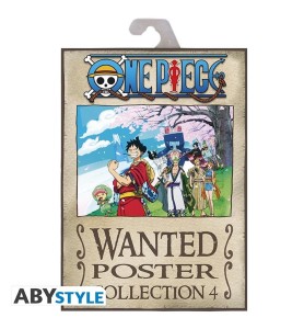 Pack 9 Pósters Abystyle Cartel ''se Busca'' Tripulacion De Los Sombrero De Paja En Wano