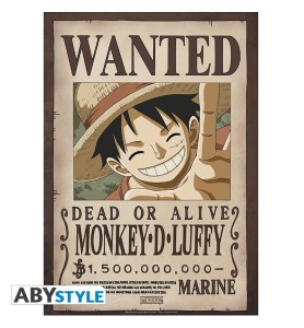 Pack 9 Pósters Abystyle Cartel ''se Busca'' Tripulacion De Los Sombrero De Paja En Wano