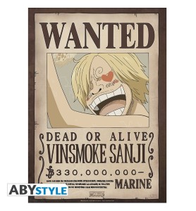 Pack 9 Pósters Abystyle Cartel ''se Busca'' Tripulacion De Los Sombrero De Paja En Wano