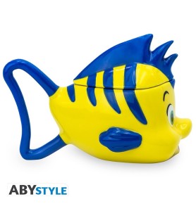 Taza 3d Abystyle Disney La Sirenita -  Flounder