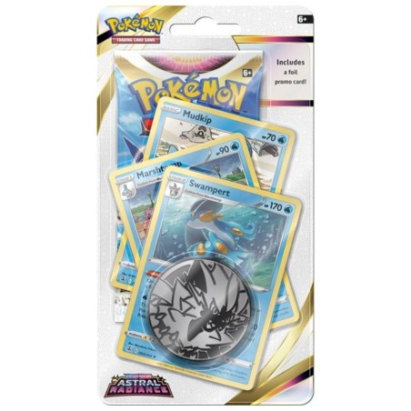 Juego De Cartas Pokémon Tcg Sword And Shield Astral Radiance Ss10 Premium Blister 16 Unidades Inglés