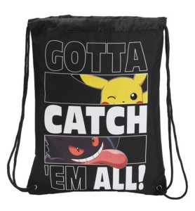 Saco Mochila Cyp Brands Pokémon Gotta Catch Em All!