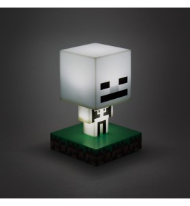 Lámpara Paladone Icon Minecraft Esqueleto