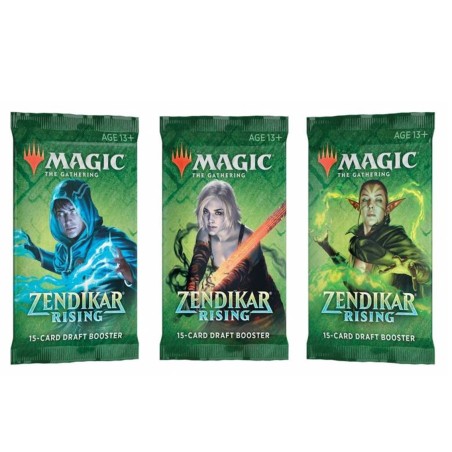 Juego De Cartas Sobre Individual Wizards Of The Coast Magic The Gathering Zendikar Rising Sobre Draft Inglés