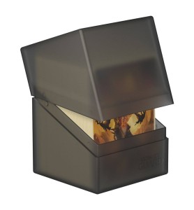 Caja De Cartas Ultimate Guard Boulder Deck Case 100+ Tamaño Estándar Onyx