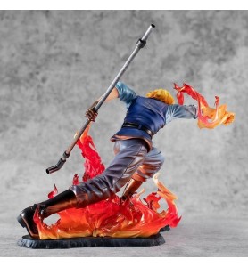 Figura Megahouse One Piece Sabo Fire Fist Inheritance P.o.p. Edicion Limitada