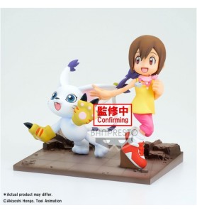 Figura Banpresto Digimon Adventure Dxf Adventure Archives Hikari & Tailmon