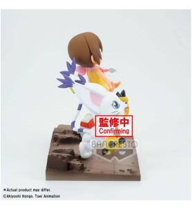 Figura Banpresto Digimon Adventure Dxf Adventure Archives Hikari & Tailmon