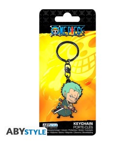 Llavero Pvc Abystyle One Piece Zoro Super Deformed