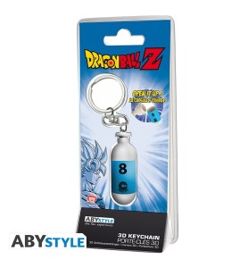 Llavero 3d Abystyle Dragon Ball Capsula Azul