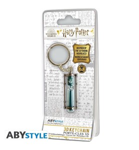 Llavero 3d Abystyle Harry Potter Reloj De Arena Slytherin