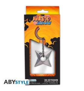 Llavero 3d Abystyle Naruto Shippuden Shuriken Konoha