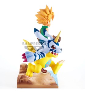 Figura Banpresto Digimon Adventure Dxf Adventure Archives Yamato & Gabumon