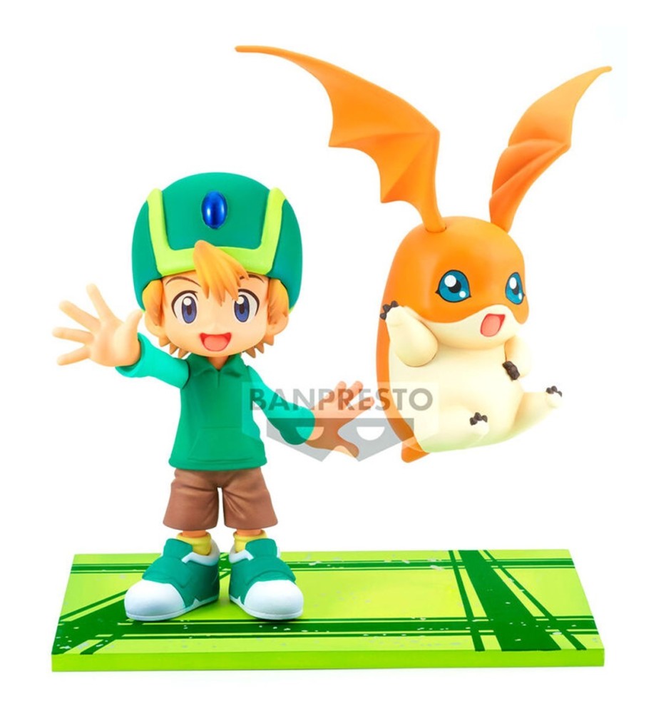 Figura Banpresto Digimon Adventure Dxf Adventure Archives Takeru & Patamon