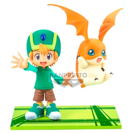 Figura Banpresto Digimon Adventure Dxf Adventure Archives Takeru & Patamon