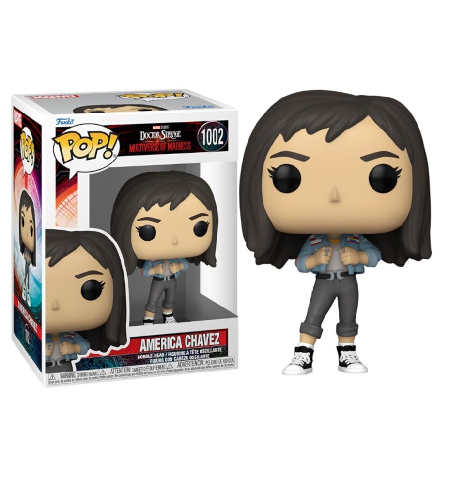 Funko Pop Doctor Strange Multiverso De La Locura America Chavez 60920