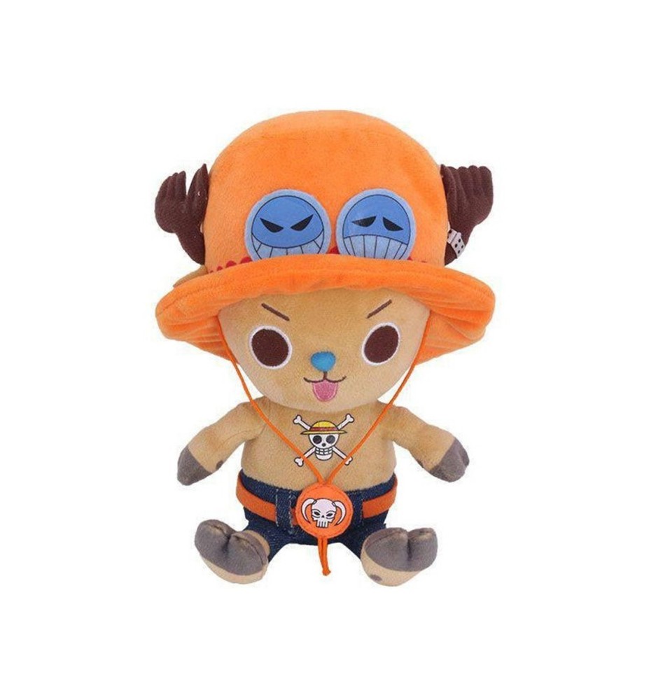 Peluche Sakami One Piece Chopper X Ace 20 Cm