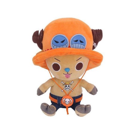 Peluche Sakami One Piece Chopper X Ace 20 Cm