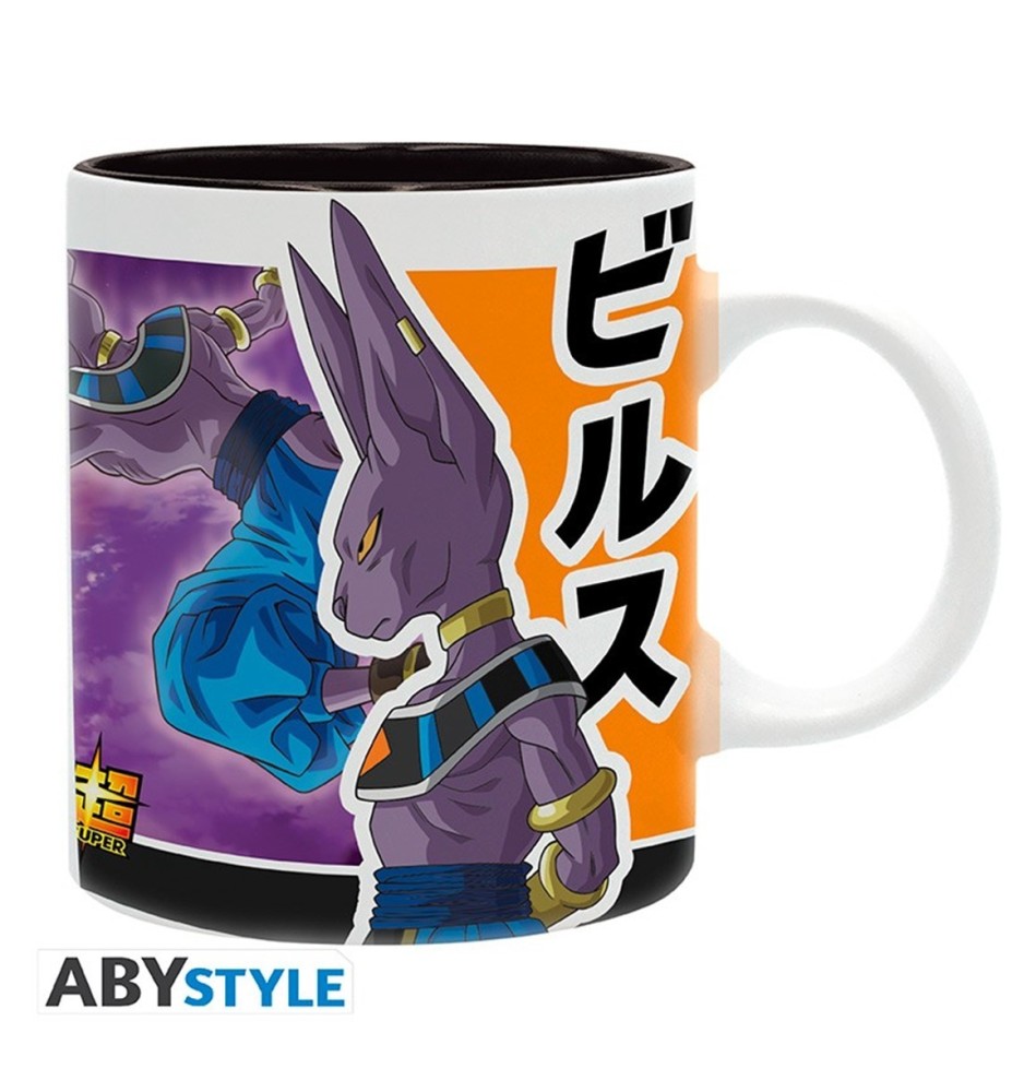 Taza Abystyle Dragon Ball Super -  Beerus Vs Goku