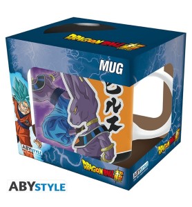 Taza Abystyle Dragon Ball Super -  Beerus Vs Goku