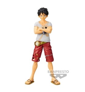 Figura Banpresto One Piece Dxf The Grandline Men Film Red Monkey D. Luffy Vol. 6