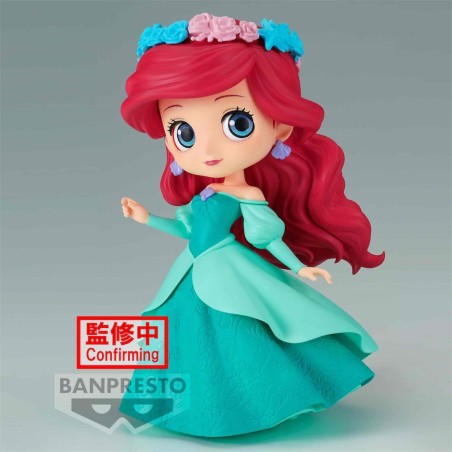 Figura Banpresto Q Posket Disney Characters Flower Style La Sirenita Ariel Ver. B