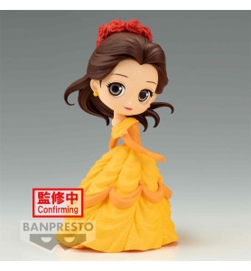 Figura Banpresto Q Posket Disney Characters Flower Style La Bella Y La Bestia Bella Ver. A